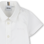 Short-sleeved cotton shirt BOSS 
                    BOY