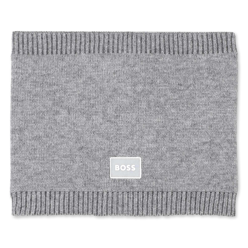 Neck warmer with badge BOSS 
                        BOY