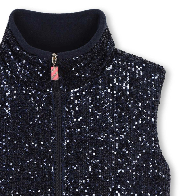 Sleeveless sequin puffer BILLIEBLUSH 
                        GIRL