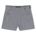 Denim shorts KARL LAGERFELD KIDS 
                    GIRL