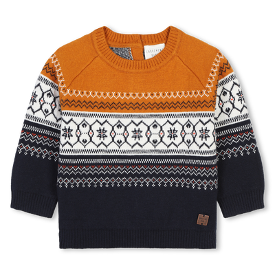 Jacquard jumper CARREMENT BEAU BOY