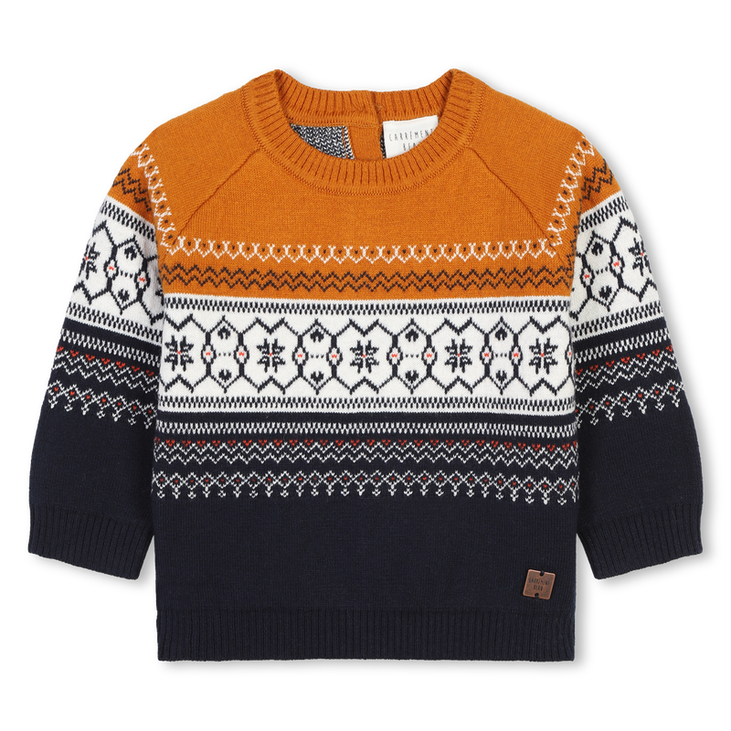 Jacquard jumper CARREMENT BEAU 
                        BOY