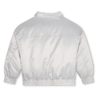 Zip-up satin-finish jacket DKNY 
                    GIRL
