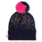 Pompom hat with sequins BILLIEBLUSH 
                    GIRL