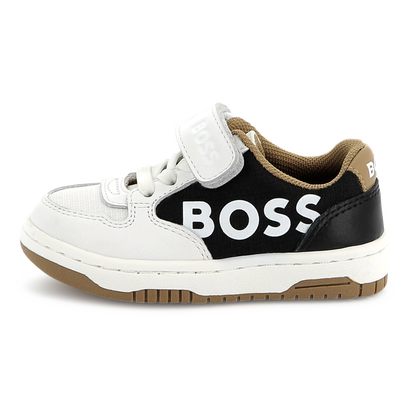 Leather lace-up trainers BOSS BOY