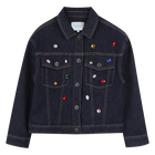 Raw denim jacket MARC JACOBS 
                    GIRL