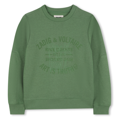 OVERDYED SWEATSHIRT ZADIG & VOLTAIRE BOY