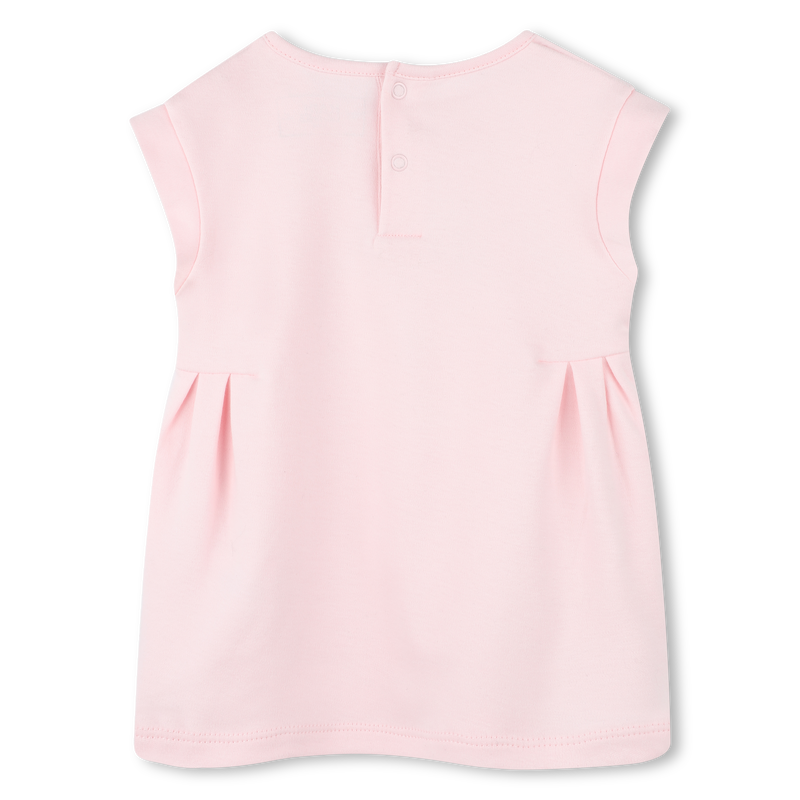 Flared dress with illustration KARL LAGERFELD KIDS 
                        GIRL