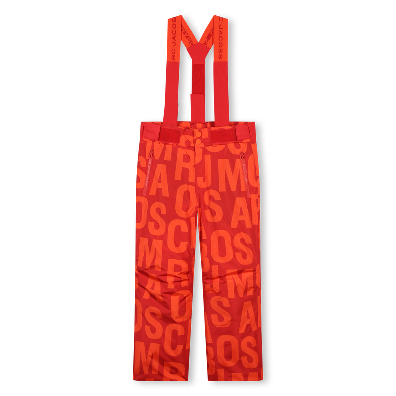 Ski trousers with braces MARC JACOBS 
                        UNISEX