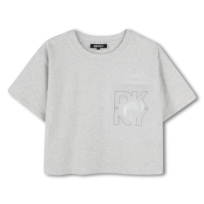 Loose-cut cotton T-shirt DKNY GIRL