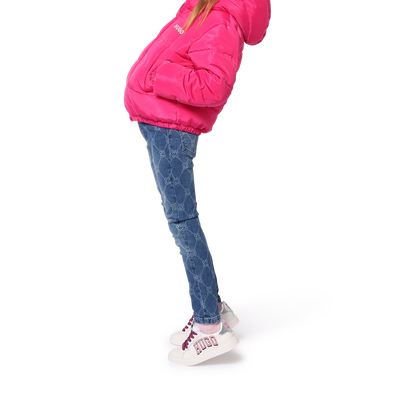 Hooded lined puffer jacket HUGO GIRL