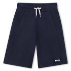 Plain fleece Bermuda shorts BOSS 
                    BOY