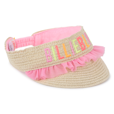 Embroidered logo visor BILLIEBLUSH GIRL