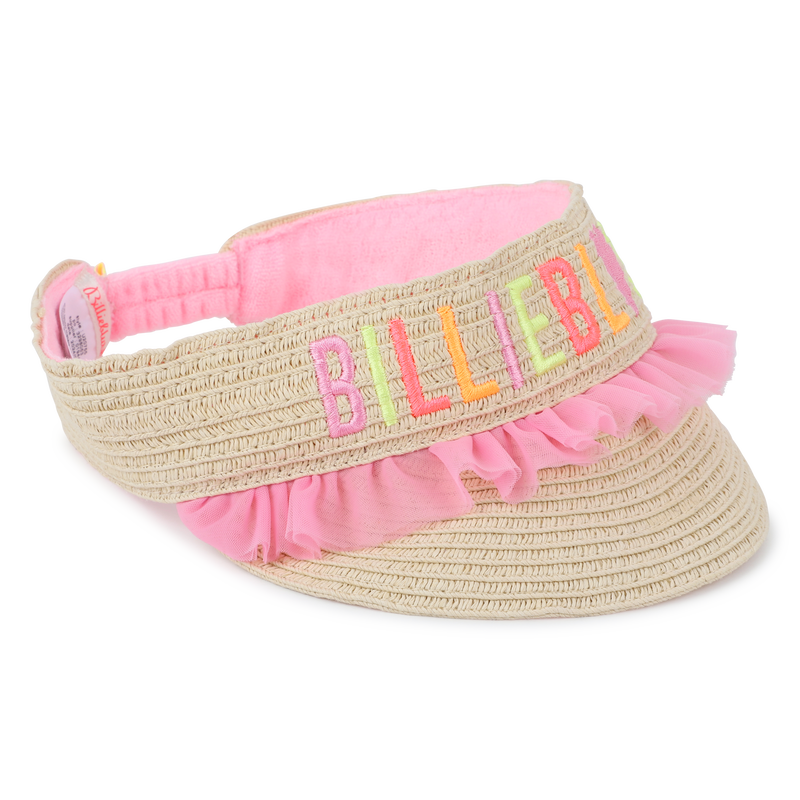 Embroidered logo visor BILLIEBLUSH 
                        GIRL