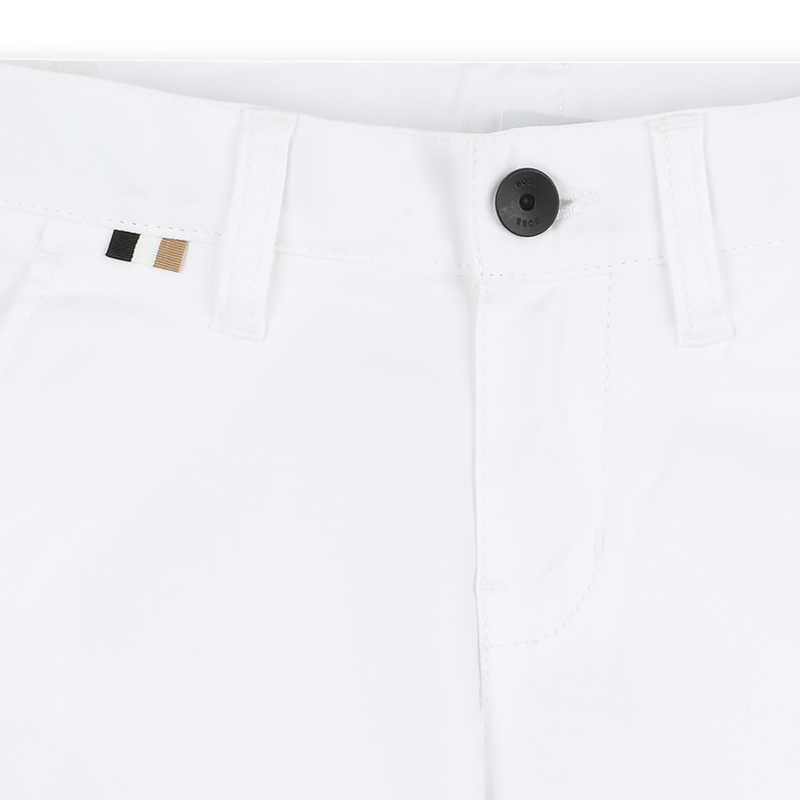 Lined chino Bermuda shorts BOSS 
                        BOY