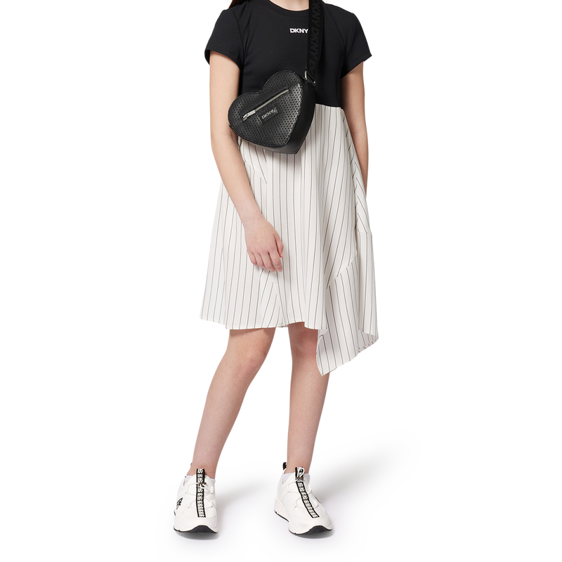 Bi-material party dress DKNY 
                        GIRL
