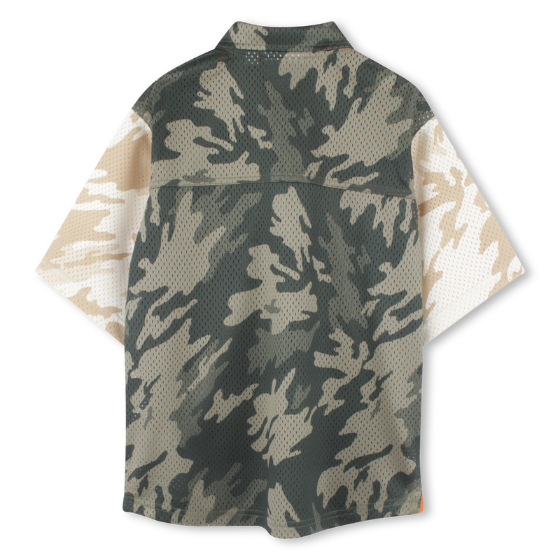 Printed press-stud shirt TIMBERLAND 
                        BOY