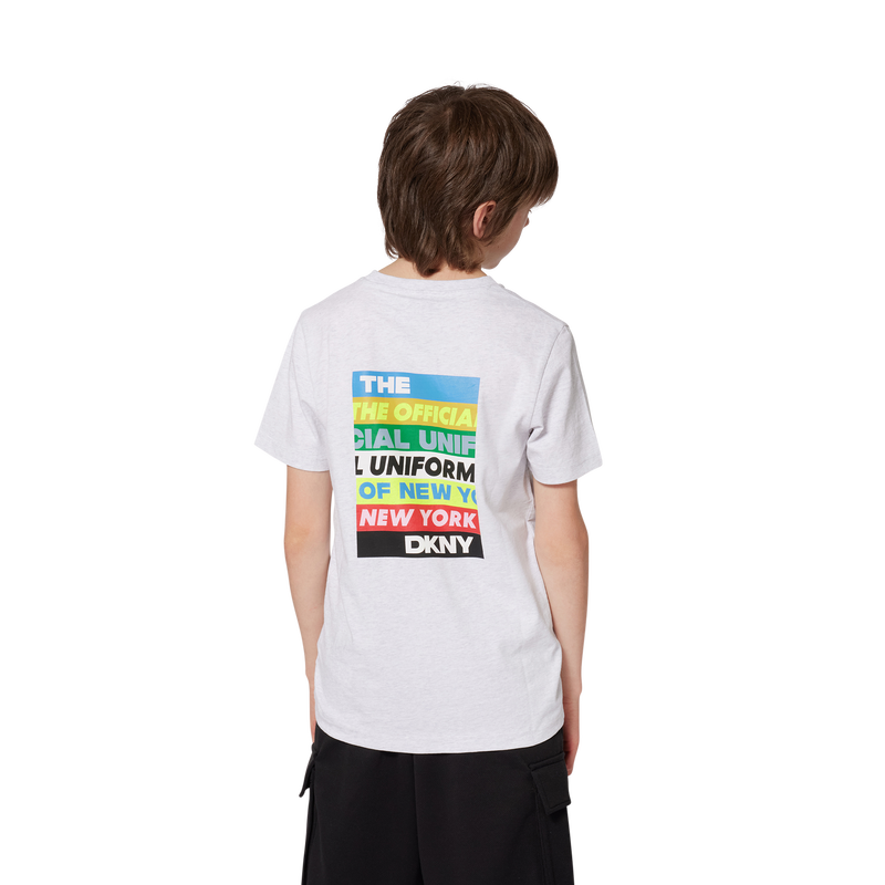 Short-sleeved cotton T-shirt DKNY 
                        BOY