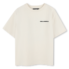 Short-sleeved T-shirt, OFF WHITE, hi-res