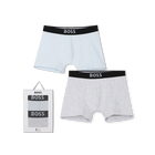 Pack of 2 jersey boxer briefs, CHINE GREY, hi-res