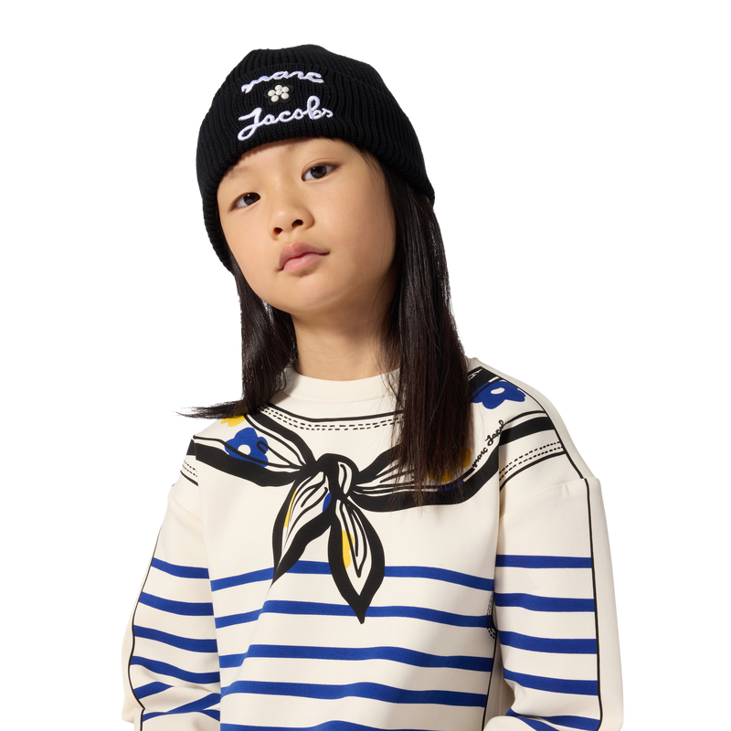 Knitted beanie MARC JACOBS 
                        GIRL