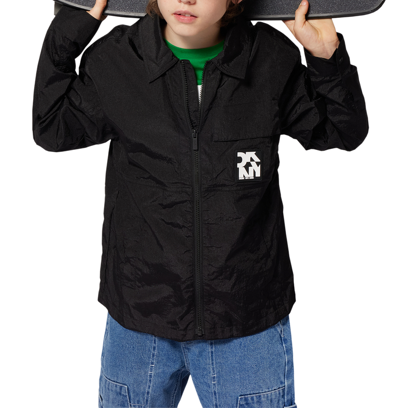 Water-repellent zipped jacket DKNY 
                        UNISEX