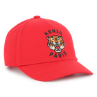 Cotton twill cap, DARK RED, hi-res