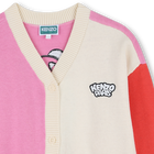 V-neck knitted cardigan KENZO KIDS 
                    GIRL