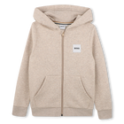 Jogging cardigan, OFF WHITE MARL, hi-res