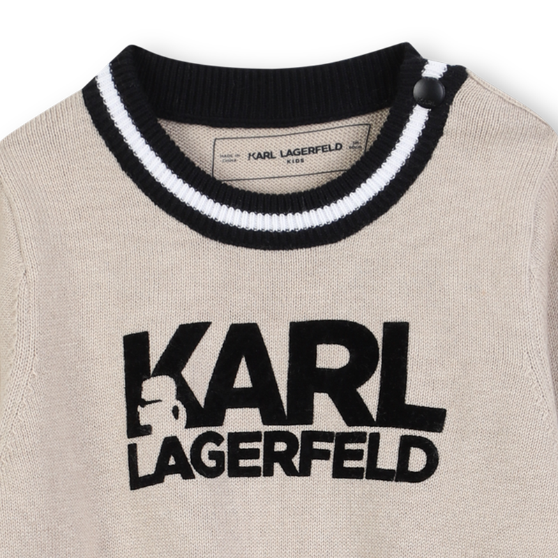 Knitted jumpsuit KARL LAGERFELD KIDS 
                        BOY