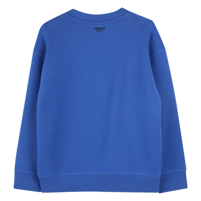 Cotton fleece cardigan KENZO KIDS UNISEX