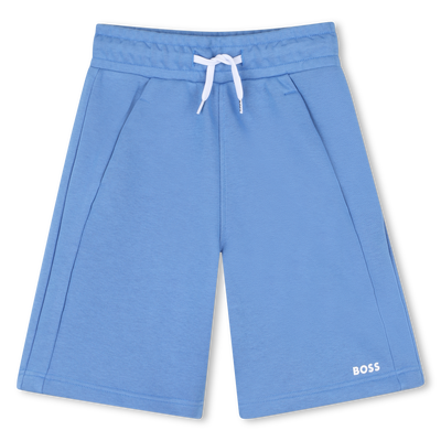 Plain fleece Bermuda shorts BOSS BOY