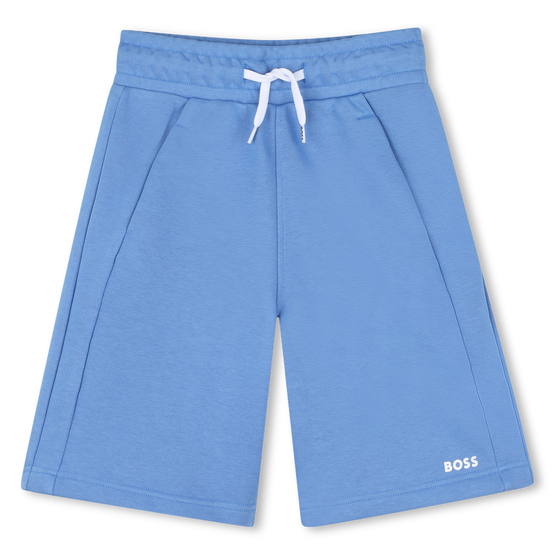 Plain fleece Bermuda shorts BOSS 
                        BOY