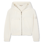 Hooded cardigan MICHAEL KORS 
                    GIRL