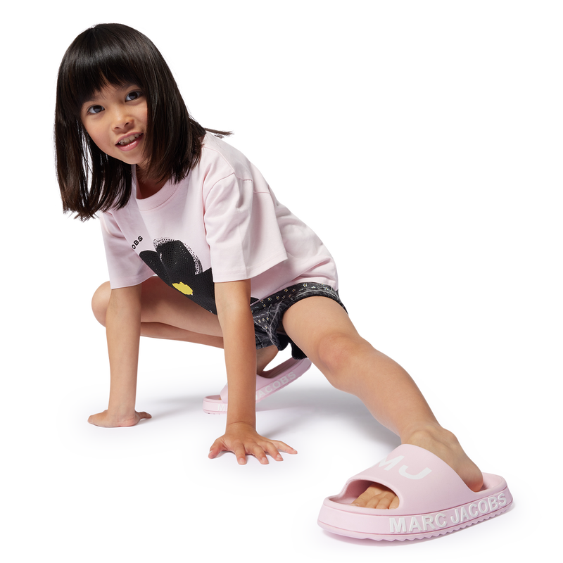 Short-sleeved cotton T-shirt MARC JACOBS 
                        GIRL