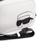 Adjustable handbag with badge KARL LAGERFELD KIDS 
                    GIRL
