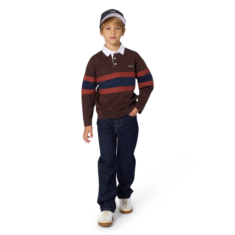Long sleeve polo BOSS 
                        BOY