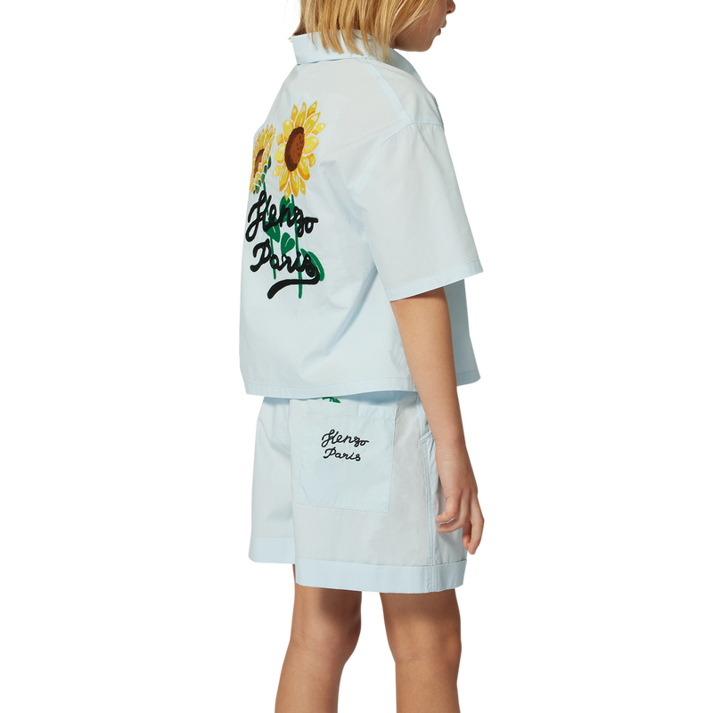 Elasticated-waist shorts KENZO KIDS 
                        GIRL