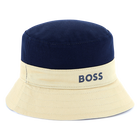 Reversible cotton bucket hat BOSS 
                    BOY