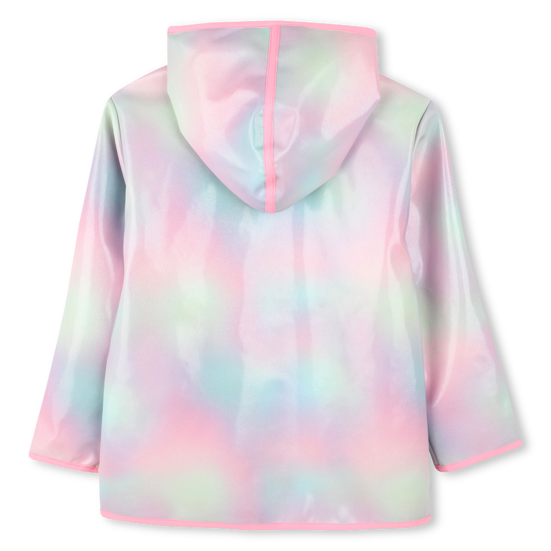 Waxed hooded raincoat BILLIEBLUSH 
                        GIRL