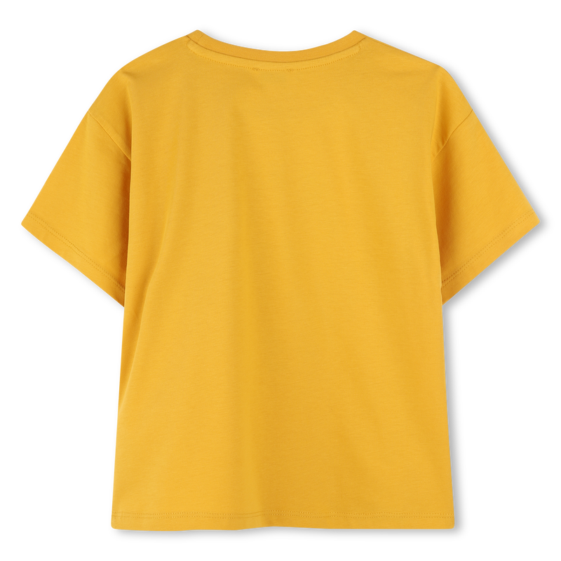 Short-sleeved cotton T-shirt KENZO KIDS 
                        GIRL