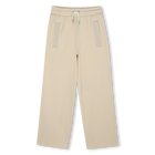 Trousers with drawstring, SAND, hi-res