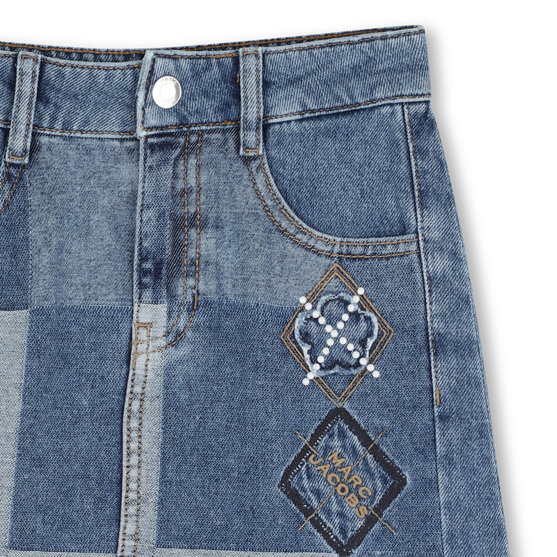 Denim skirt MARC JACOBS 
                        GIRL
