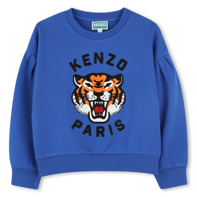 Fleece sweatshirt KENZO KIDS GIRL
