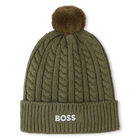 Cable knit beanie BOSS 
                    BOY