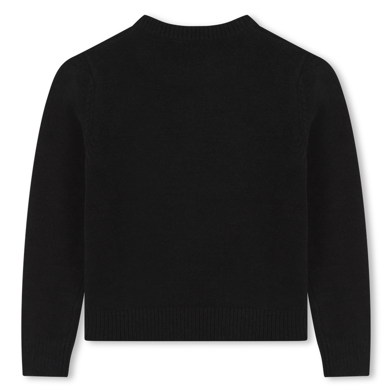 Sequin and eyelet jumper MICHAEL KORS 
                        GIRL