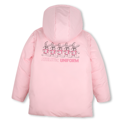 Reversible down jacket KENZO KIDS GIRL