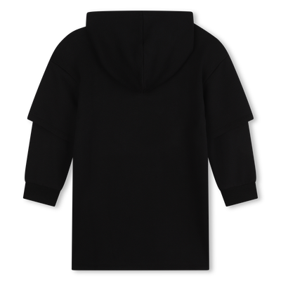 2-in-1 fleece dress MARC JACOBS GIRL