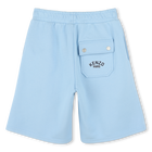 Cotton fleece Bermuda shorts KENZO KIDS 
                    BOY