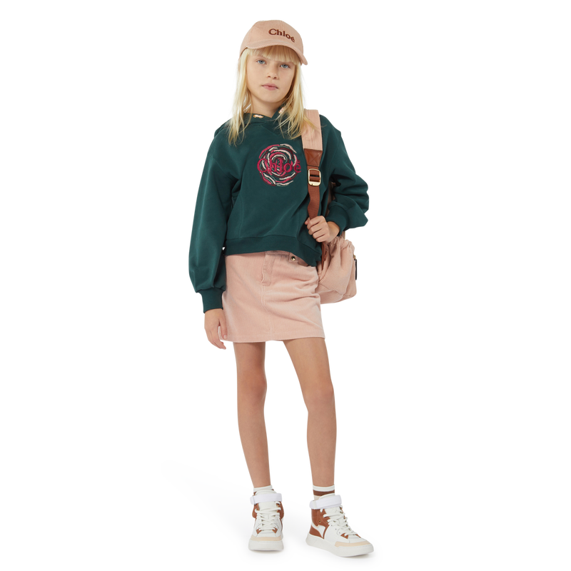 Leather Lace-Up Sneakers CHLOE 
                        GIRL